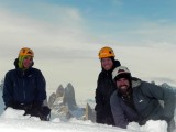 El team y las torres del­ Paine­